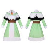 The Ribbon Hero Pain Women Green Outfit Cosplay Costume Outfit Halloween Carnival Suit