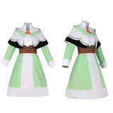 The Ribbon Hero Pain Women Green Outfit Cosplay Costume Outfit Halloween Carnival Suit