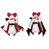 The Ribbon Hero Sapphire Women White Outfit Cosplay Costume Outfit Halloween Carnival Suit