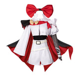 The Ribbon Hero Sapphire Women White Outfit Cosplay Costume Outfit Halloween Carnival Suit