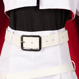 The Ribbon Hero Sapphire Women White Outfit Cosplay Costume Outfit Halloween Carnival Suit