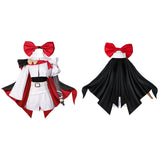 The Ribbon Hero Sapphire Women White Outfit Cosplay Costume Outfit Halloween Carnival Suit