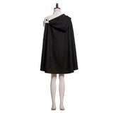 The Ribbon Hero Sapphire Women White Outfit with Cloak Cosplay Costume Outfit Halloween Carnival Suit