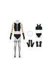 The Rocky Horror Picture Show Dr. Frank-N-Furter Black Outfit Cosplay Costume Outfit Halloween Carnival Suit