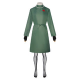 The Rocky Horror Picture Show Dr. Frank-N-Furter Green Coat Cosplay Costume Outfit Halloween Carnival Suit