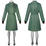 The Rocky Horror Picture Show Dr. Frank-N-Furter Green Coat Cosplay Costume Outfit Halloween Carnival Suit