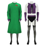 The Rocky Horror Picture Show Dr. Frank-N-Furter Green Outfit Cosplay Costume Outfits Halloween Carnival Suit