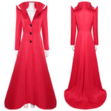 The Sandman Season 2 Desire Red Coat Cosplay Costume Outfits Halloween Carnival Suit