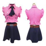 The Seven Deadly Sins Elizabeth Liones Women Pink Outfit Cosplay Costume Outfit Halloween Carnival Suit