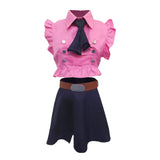 The Seven Deadly Sins Elizabeth Liones Women Pink Outfit Cosplay Costume Outfit Halloween Carnival Suit