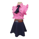 The Seven Deadly Sins Elizabeth Liones Women Pink Outfit Cosplay Costume Outfit Halloween Carnival Suit