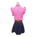 The Seven Deadly Sins Elizabeth Liones Women Pink Outfit Cosplay Costume Outfit Halloween Carnival Suit