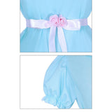 The Shining Twins Women Blue Dress Outfit Cosplay Costume Outfits Halloween Carnival Suit