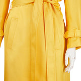 The Substance 2024 Elizabeth Women Yellow Coat Cosplay Costume Outfits Halloween Carnival Suit