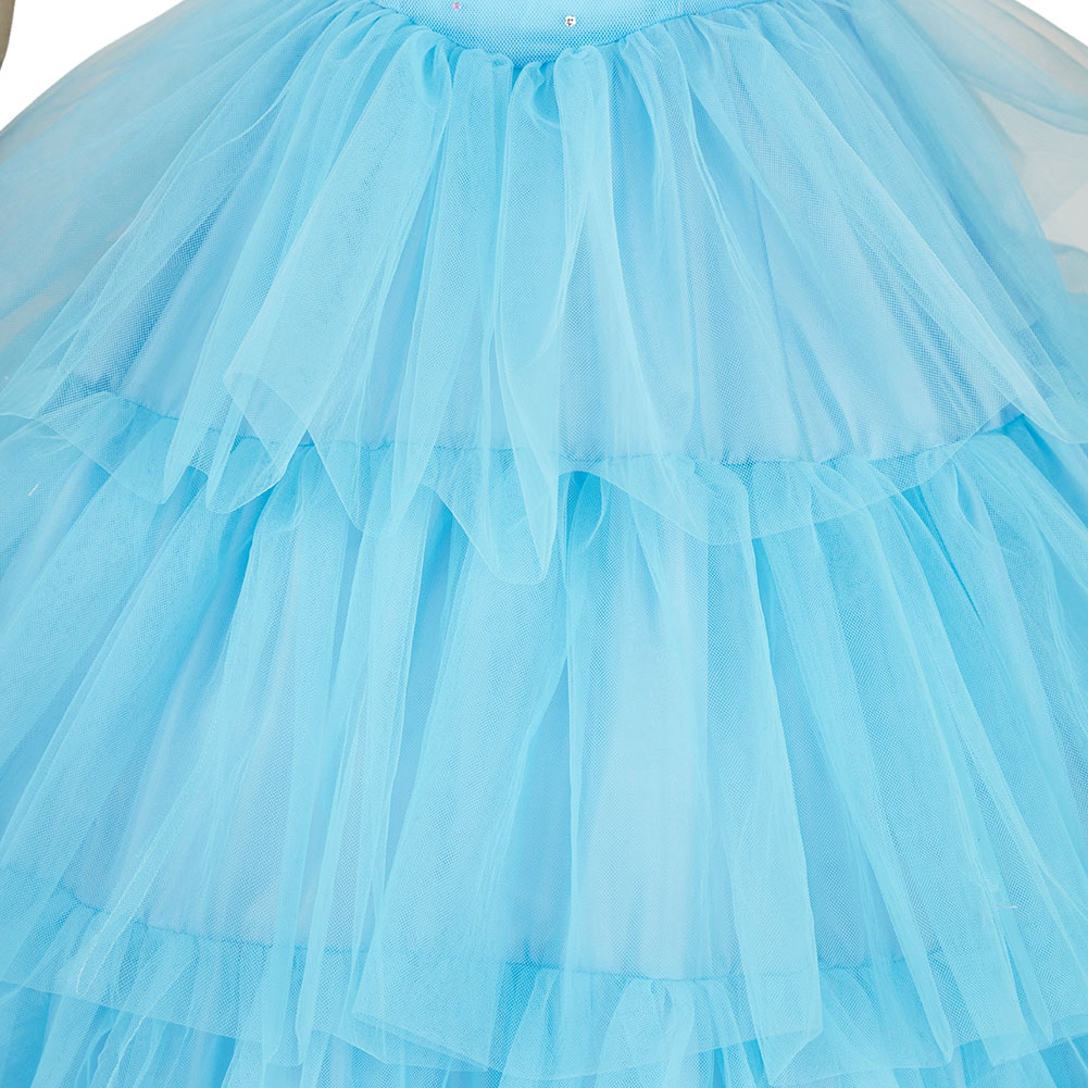 The Substance 2024 Sue Women Blue Dress Cosplay Costume Outfits Hallow TrendsinCosplay The Substance 2024 Sue Women Blue Dress Cosplay Costume Outfits Hallow TrendsinCosplay