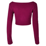 The Substance 2024 Sue Women Purple Sweater Cosplay Costume Outfits Halloween Carnival Suit