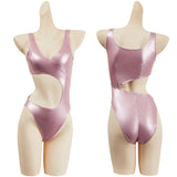 The Substance Sue Women Pink Jumpsuit Cosplay Costume Outfits Halloween Carnival Suit