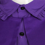 The Testaments Agnes Women Purple Outfit Cosplay Costume Outfit Halloween Carnival Suit