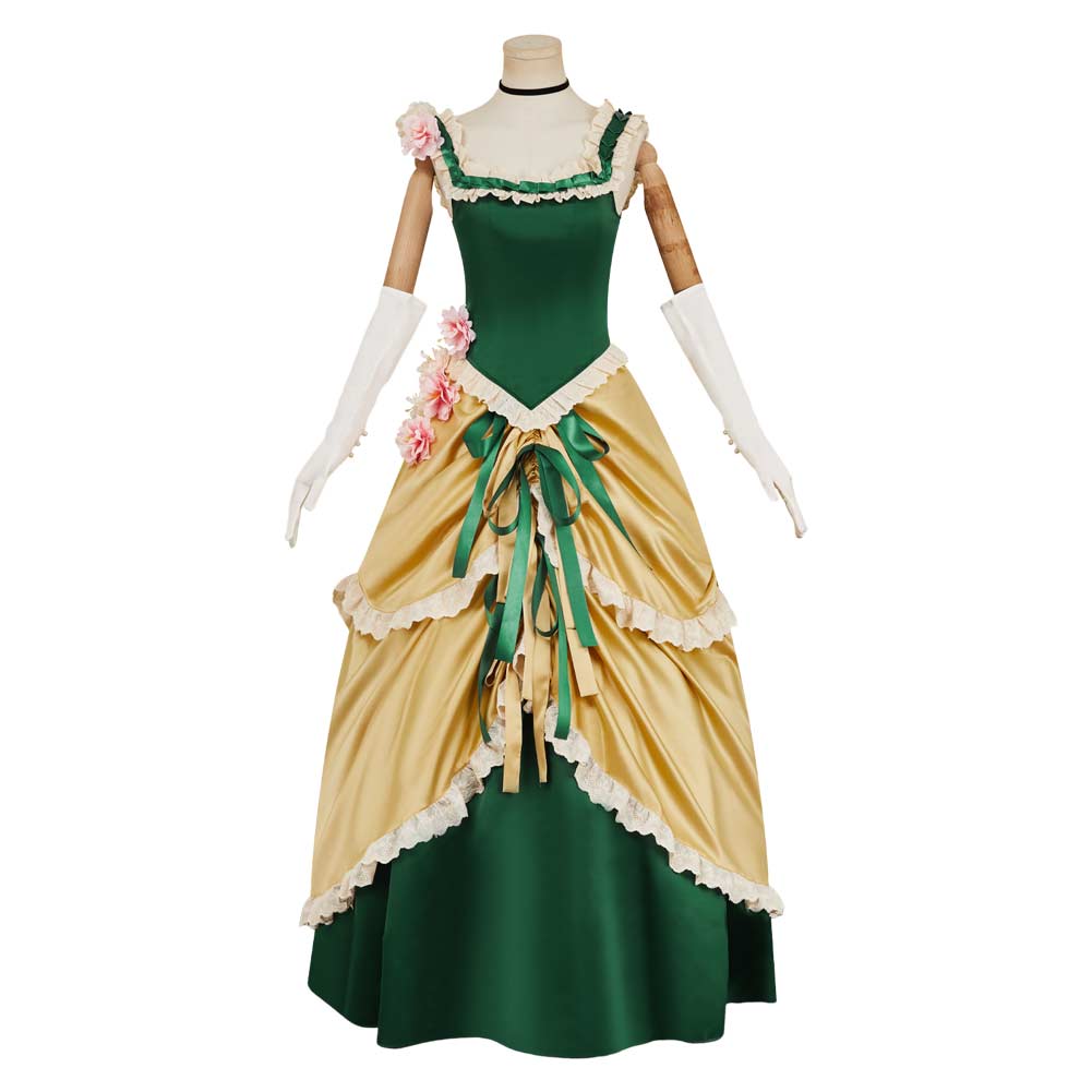 The Ugly Stepsister 2025 Elvira Women Green Dress Cosplay Costume Outf TrendsinCosplay The Ugly Stepsister 2025 Elvira Women Green Dress Cosplay Costume Outf TrendsinCosplay