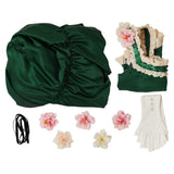 The Ugly Stepsister 2025 Elvira Women Green Dress Cosplay Costume Outfits Halloween Carnival Suit