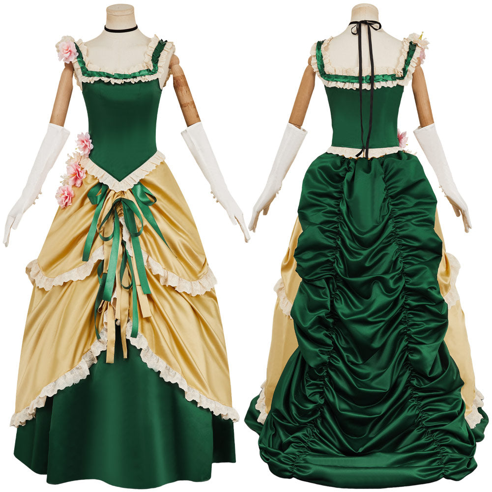 The Ugly Stepsister 2025 Elvira Women Green Dress Cosplay Costume Outf TrendsinCosplay The Ugly Stepsister 2025 Elvira Women Green Dress Cosplay Costume Outf TrendsinCosplay