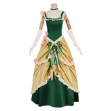 The Ugly Stepsister 2025 Elvira Women Green Dress Cosplay Costume Outfits Halloween Carnival Suit