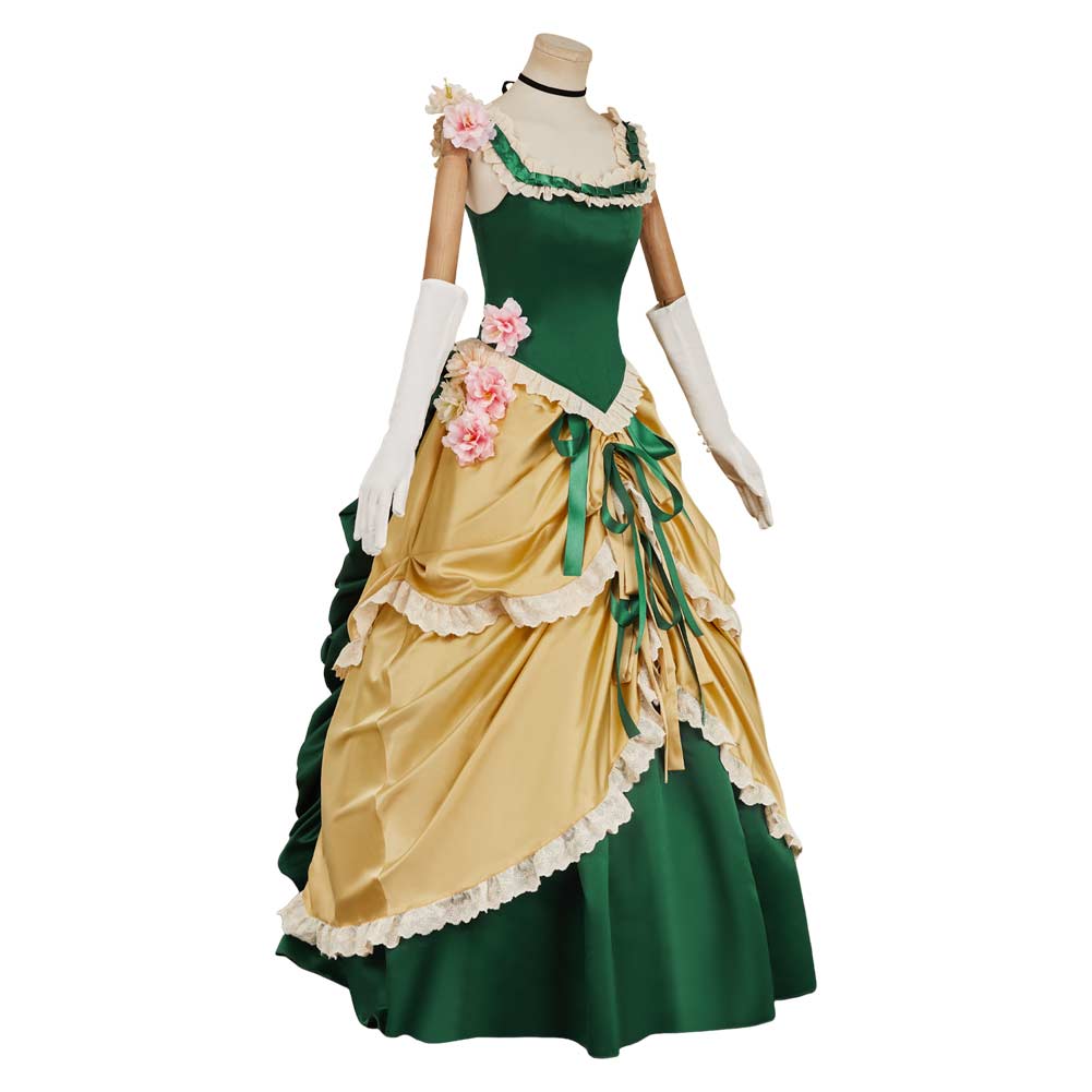 The Ugly Stepsister 2025 Elvira Women Green Dress Cosplay Costume Outf TrendsinCosplay The Ugly Stepsister 2025 Elvira Women Green Dress Cosplay Costume Outf TrendsinCosplay