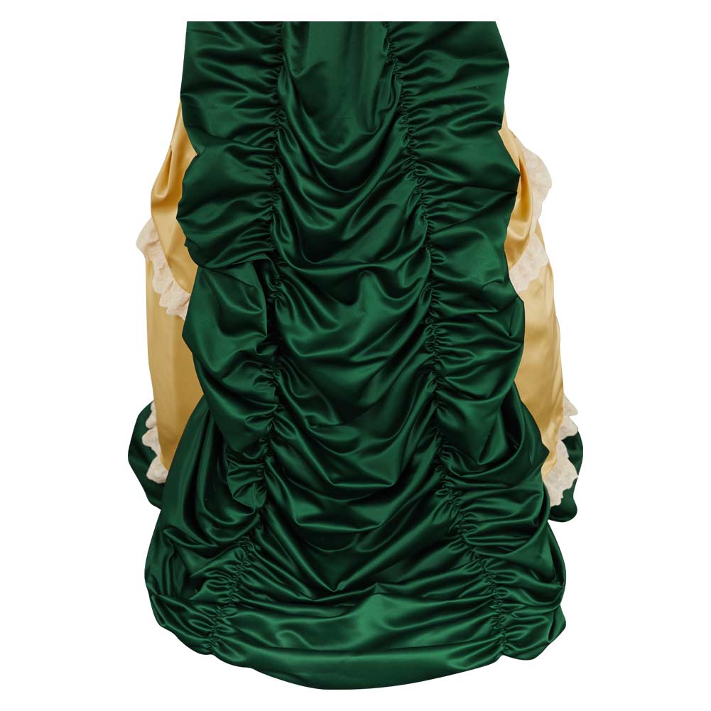 The Ugly Stepsister 2025 Elvira Women Green Dress Cosplay Costume Outf TrendsinCosplay The Ugly Stepsister 2025 Elvira Women Green Dress Cosplay Costume Outf TrendsinCosplay