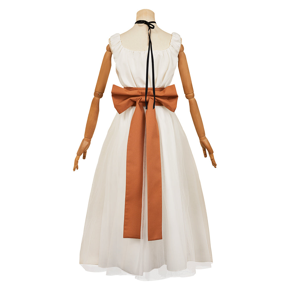 The Ugly Stepsister 2025 Elvira Women White Dress Cosplay Costume Outf TrendsinCosplay The Ugly Stepsister 2025 Elvira Women White Dress Cosplay Costume Outf TrendsinCosplay