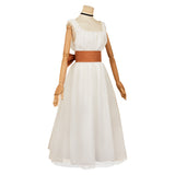 The Ugly Stepsister 2025 Elvira Women White Dress Cosplay Costume Outfits Halloween Carnival Suit