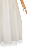 The Ugly Stepsister 2025 Elvira Women White Dress Cosplay Costume Outfits Halloween Carnival Suit