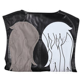 The Walking Dead Daryl Dixon Black Leather Vest Cosplay Costume Outfits Halloween Carnival Suit