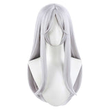 The White Lady Cosplay Wig Heat Resistant Synthetic Hair Carnival Halloween Party Props