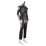 The Witcher Geralt of Rivia Black Outfit Cosplay Costume Outfits Halloween Carnival Suit