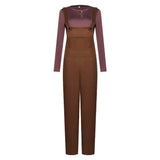 The Wizard of the Emerald City Ellie Women Brown Outfit Cosplay Costume Outfit Halloween Carnival Suit
