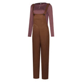 The Wizard of the Emerald City Ellie Women Brown Outfit Cosplay Costume Outfit Halloween Carnival Suit