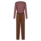 The Wizard of the Emerald City Ellie Women Brown Outfit Cosplay Costume Outfit Halloween Carnival Suit