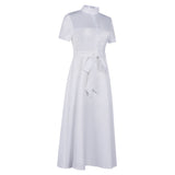 This Monster Wants to Eat Me Hinako Yaotose White Outfit Women Dress Cosplay Costume Outfits Halloween Carnival Suit