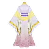Though I Am an Inept Villainess Huang Linglin Women Yellow Dress Cosplay Costume Outfit Halloween Carnival Suit