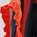 Though I Am an Inept Villainess Shu Keigetsu Red and Black Outfit Cosplay Costume Outfit Halloween Carnival Suit