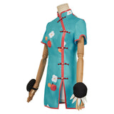 Toilet-bound Hanako-kun 2025 Nene Yashiro Women Blue cheongsam Cosplay Costume Outfits Halloween Carnival Suit