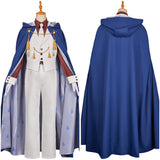 Toilet-bound Hanako-kun Aoi Akane White Outfit With Cloak Cosplay Costume Outfits Halloween Carnival Suit