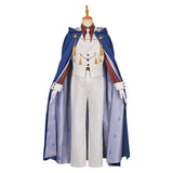 Toilet-bound Hanako-kun Aoi Akane White Outfit With Cloak Cosplay Costume Outfits Halloween Carnival Suit