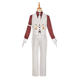 Toilet-bound Hanako-kun Aoi Akane White Outfit With Cloak Cosplay Costume Outfits Halloween Carnival Suit