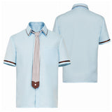 Toilet-bound Hanako-kun Hanako kun Blue Shirt Cosplay Costume Outfits Halloween Carnival Suit