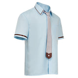 Toilet-bound Hanako-kun Hanako kun Blue Shirt Cosplay Costume Outfits Halloween Carnival Suit
