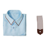Toilet-bound Hanako-kun Hanako kun Blue Shirt Cosplay Costume Outfits Halloween Carnival Suit