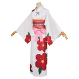 Toilet-bound Hanako-kun Nene Yashiro Women White Kimono Cosplay Costume Outfits Halloween Carnival Suit