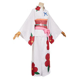 Toilet-bound Hanako-kun Nene Yashiro Women White Kimono Cosplay Costume Outfits Halloween Carnival Suit