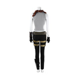 Tomb Raider Lara Croft Women Gray Outfit Cosplay Costume Outfit Halloween Carnival Suit